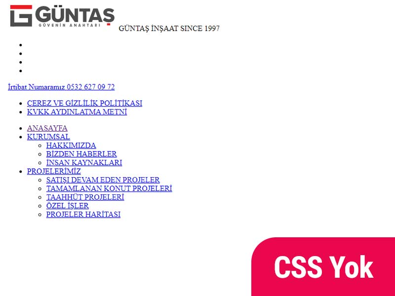 CSS Yok 